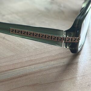 Fendi Green Eyeglass Frames